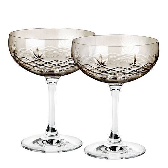 Frederik Bagger - Crispy Gatsby Champagneskål 30 cl 2-pack Brun