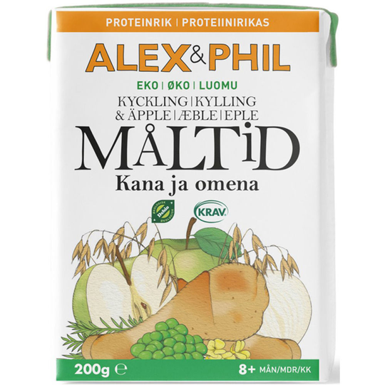 Alex & Phil Vår Kyckling- & Äppelmåltid 200 g