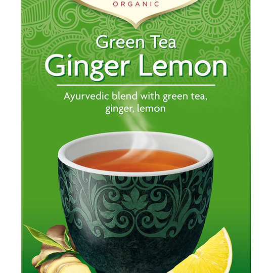 YogiTea Green Ginger Lemo KRAV 17 tepåsar