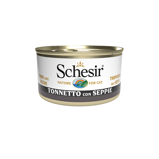 Schesir Tuna in Jelly 6 x 85 g - Tonfisk med sepia