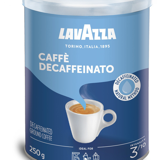 Lavazza Caffè Decaffeinato Finmalet Kaffe Burk 250 g