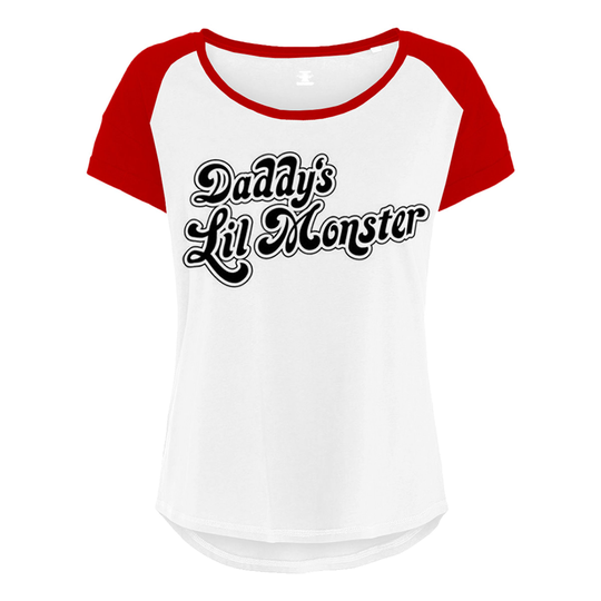 Daddys Lil Monster Suicide Squad Dam T-shirt - Large
