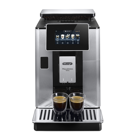 Delonghi - PrimaDonna Soul Kaffemaskin Metall/Svart