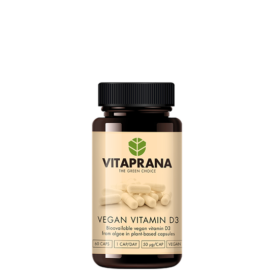 Veganskt Vitamin D3, 60 kapslar