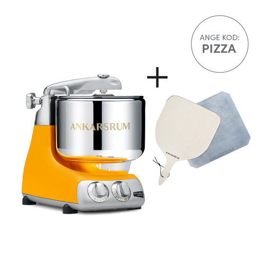 Ankarsrum - Ankarsrum Köksmaskin Sunbeam Yellow – Ange rabattkod PIZZA i kassan