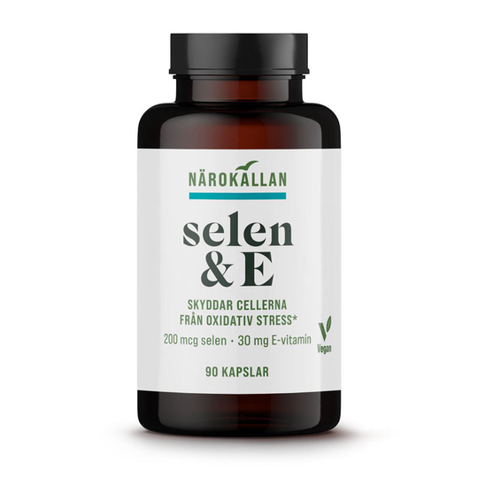 Närokällan Selen & E 90 kapslar