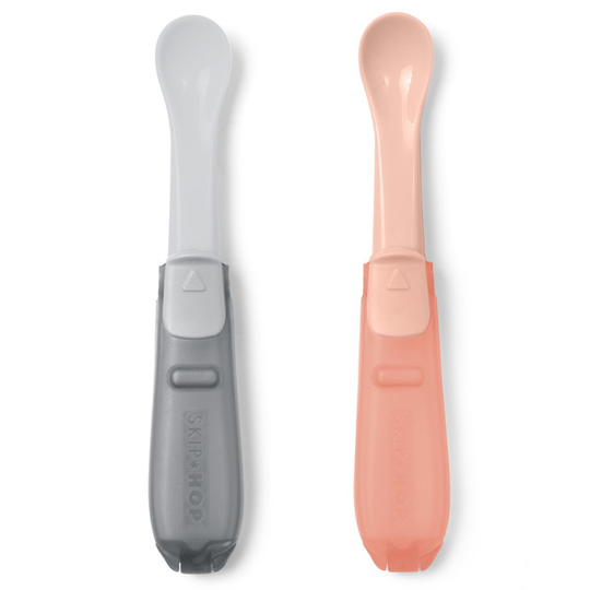 Skip Hop Easy-Fold Resesked Grå/Korall 2-pack