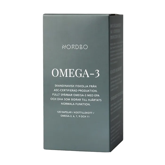 Nordbo Omega-3, 120 kapslar