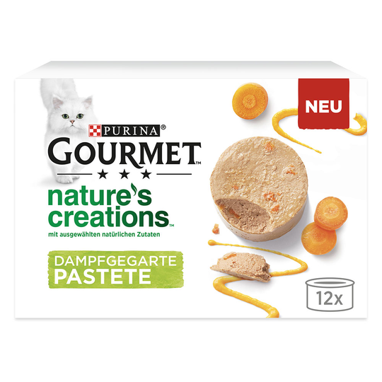 Gourmet Nature's Creations Paté 12 x 85 g - Lax & gröna bönor