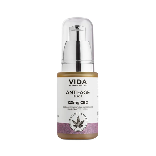 Pura Vida CBD Anti Age Facial Elixir, 30ml ekologisk