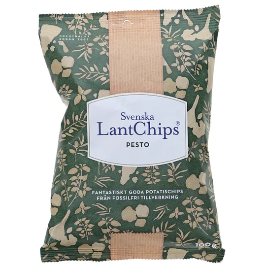 Svenska LantChips 2 x LantChips Pesto