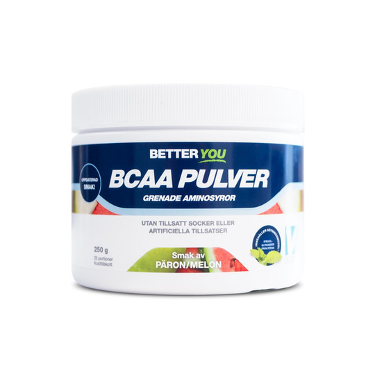 BETTER YOU Better You Naturligt BCAA Pulver 250g Päron & Melon
