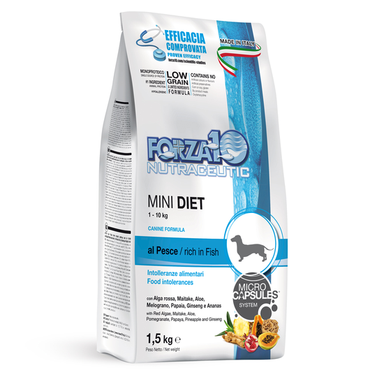 Forza 10 Mini Diet med fisk - 1,5 kg