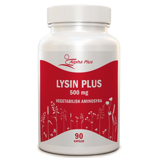 Alpha Plus Lysin Plus 500 mg 90 kapslar