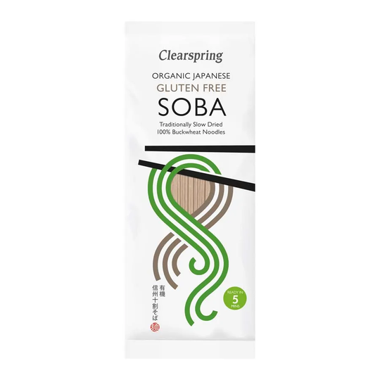 Clearspring Nudlar Soba Bovete, 200 g ekologisk