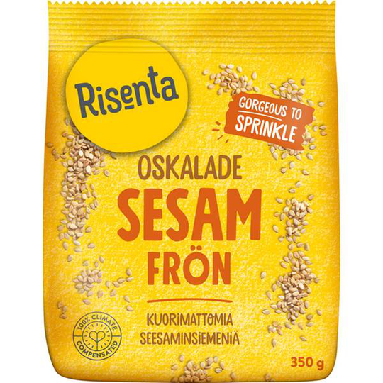 Risenta Sesamfrön Oskalade 350 g
