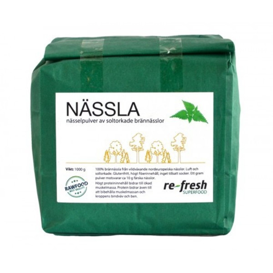 Re-fresh Superfood Nässelpulver finmalt 1 kg