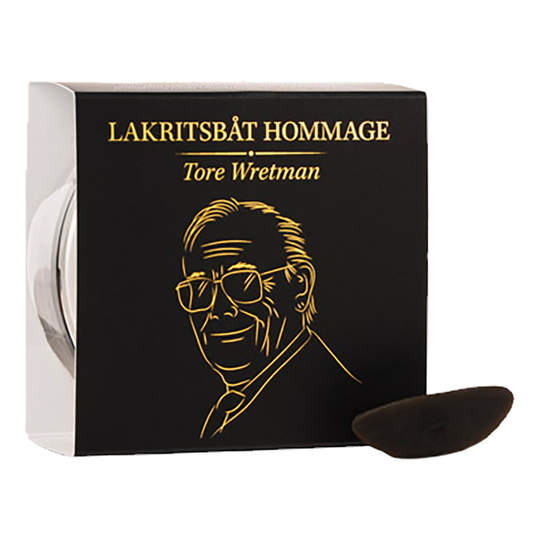 Lakritsbåt Hommage Tore Wretman - 75 gram