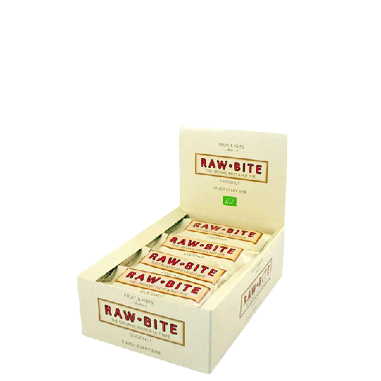 12 x Rawbite bar, 50 g