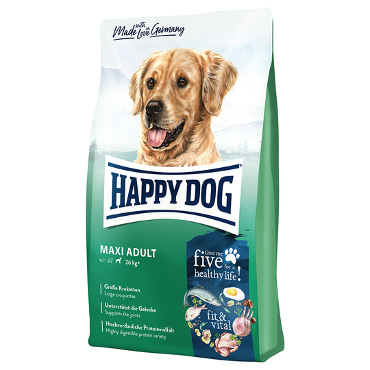 Ekonomipack: 2 x 12/14 kg Happy Dog Supreme Fit & Vital Maxi Adult (2 x 14 kg)