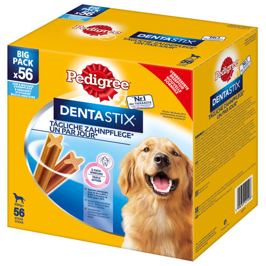 Storpack! 168 x Pedigree Dentastix Daily Oral / Fresh - Daily Oral Large (>25 kg)