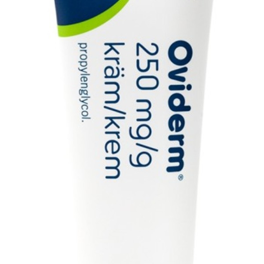 Oviderm kräm 250 mg/g 100 g