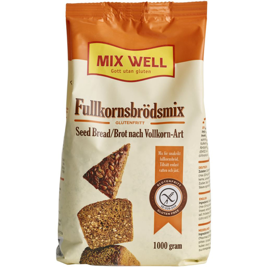 MixWell Glutenfri Fullkornsbrödsmix 1000 g
