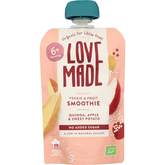 LoveMade Smoothie Quinoa, Äpple & Sötpotatis 100 g
