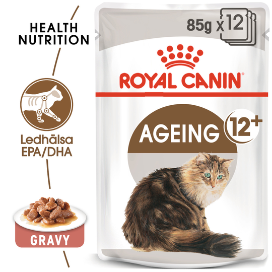 Royal Canin Ageing 12+ Gravy kattmat 12x85g