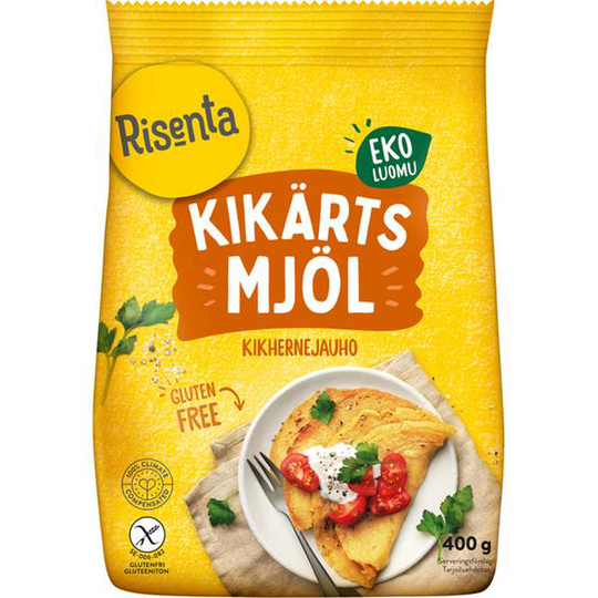 Risenta Kikärtsmjöl EKO 400 g