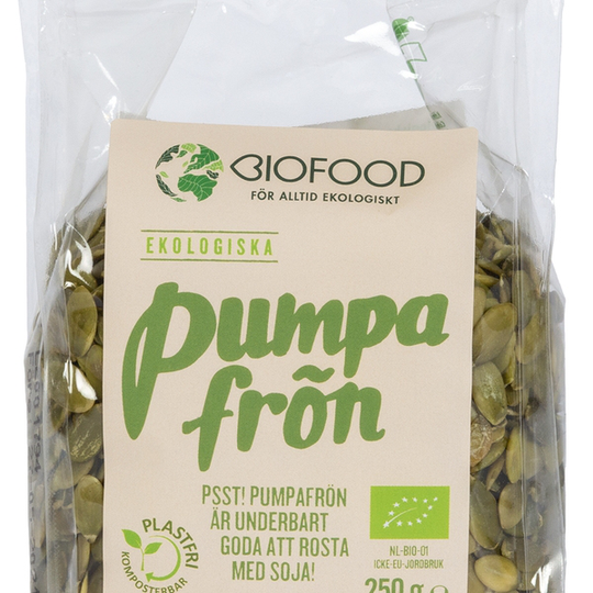 Biofood Pumpafrön 250 g