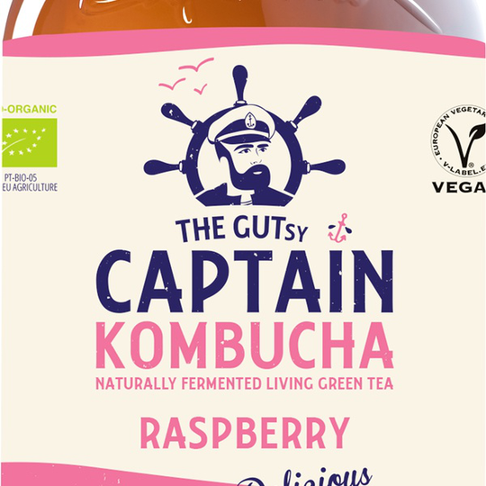 Captain Kombucha Raspberry 400 ml