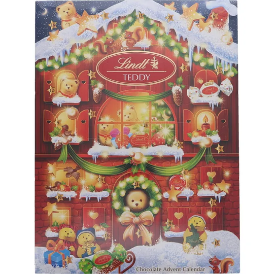 Lindt Adventskalender Choklad Teddy