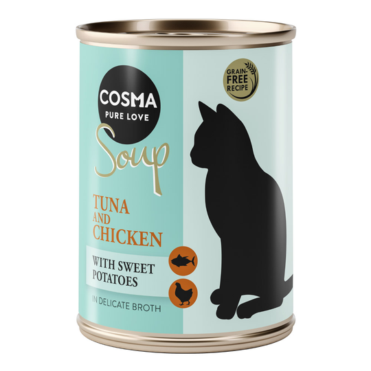 Cosma Soup 6 x 100 g - Mix (4 sorter)