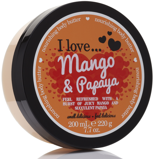 I Love Butter Mango & Papaya 200 ml