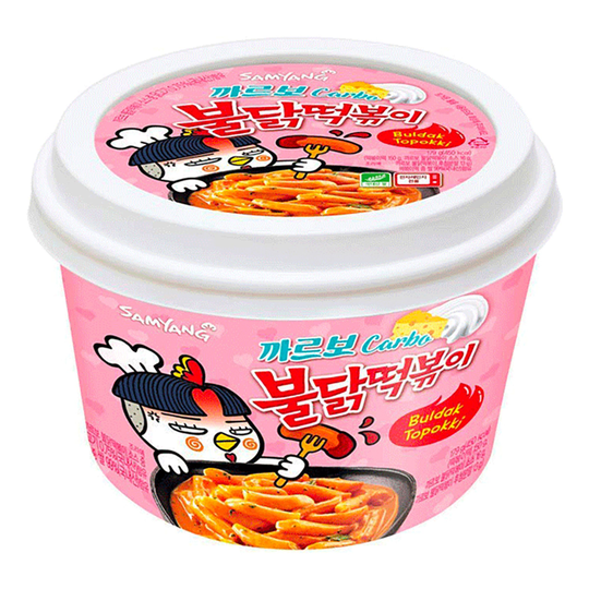 Samyang Buldak Carbonara Tteokbokki - 179 gram