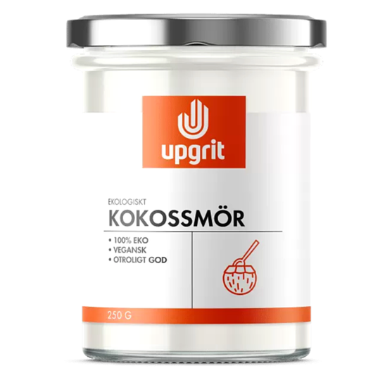 Upgrit Rent Kokossmör 250 g