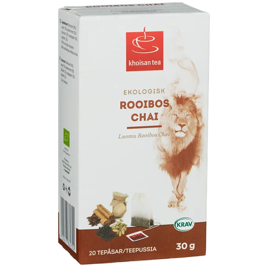 Khoisan Tea 3 x Rooibos Te Chai Eko