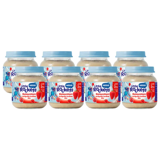 Nestlé Barnmat Jordgubb Ris 8-pack