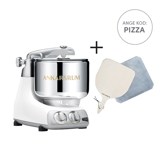 Ankarsrum - Ankarsrum Köksmaskin Glossy White – Ange rabattkod PIZZA i kassan