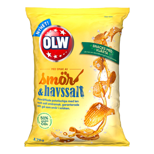 OLW Smör & Havssalt - 175 gram