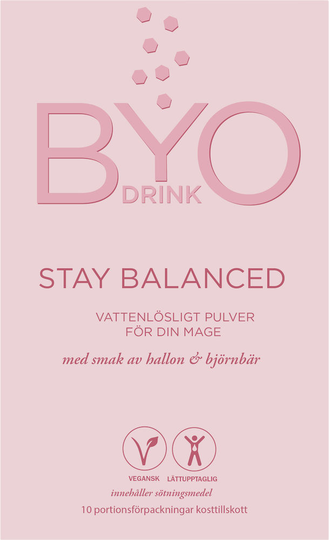 BYO Lifestyle Drink Stay Balanced 10 st