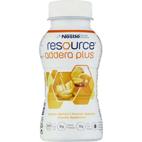Nestlé Resource Addera Plus Ananas Apelsin 4 x 200 ml