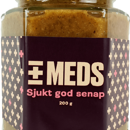 MEDS by MEDS MEDS Sjukt God Senap 200 g