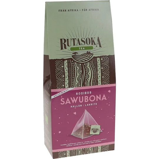Rutasoka Te Rooibos Hallon/Lakrits