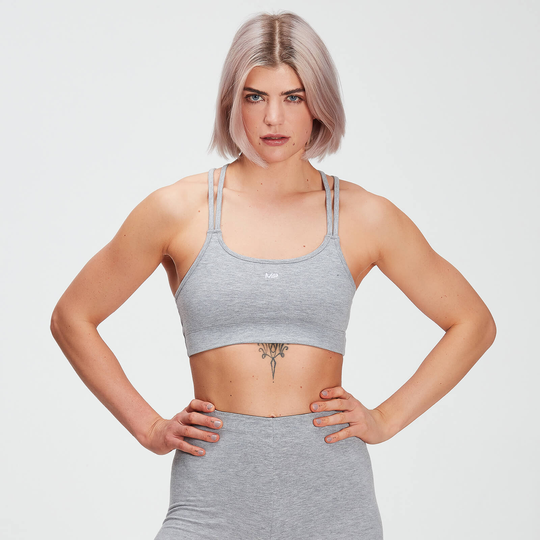 MP Women's Jersey Bra - Grå - XXS