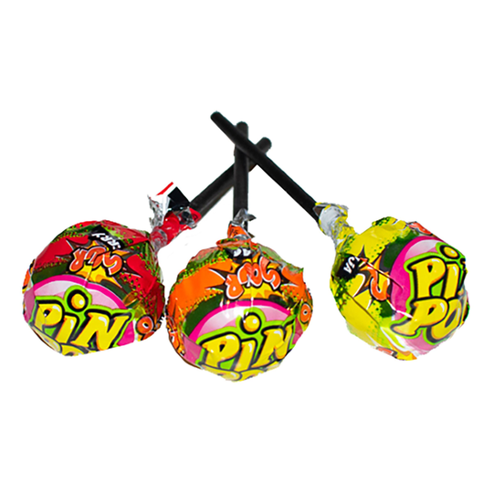 Pin Pop Sour Klubbor Storpack - 1,7kg