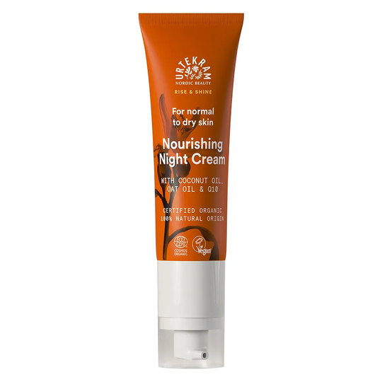 Urtekram Beauty Rise & Shine Spicy Orange Blossom Night Cream, 50ml