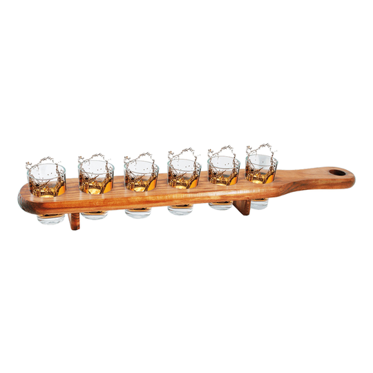 Shotglas på Paddel