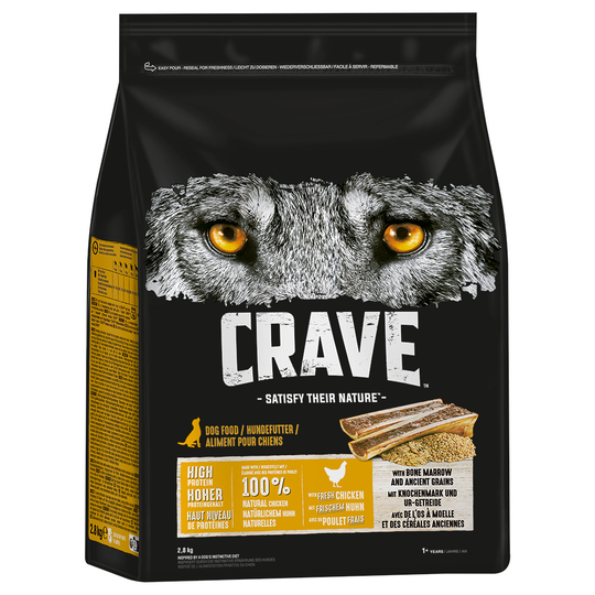 Crave Chicken with Bone Marrow & Ancient Grain - 7 kg